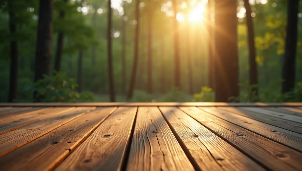 Stock de bois empilé sur la plateforme de Troarn